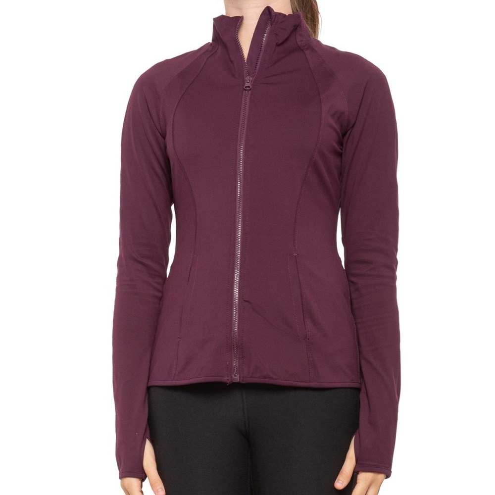 NWT Yogalicious Purple Yoga Jacket